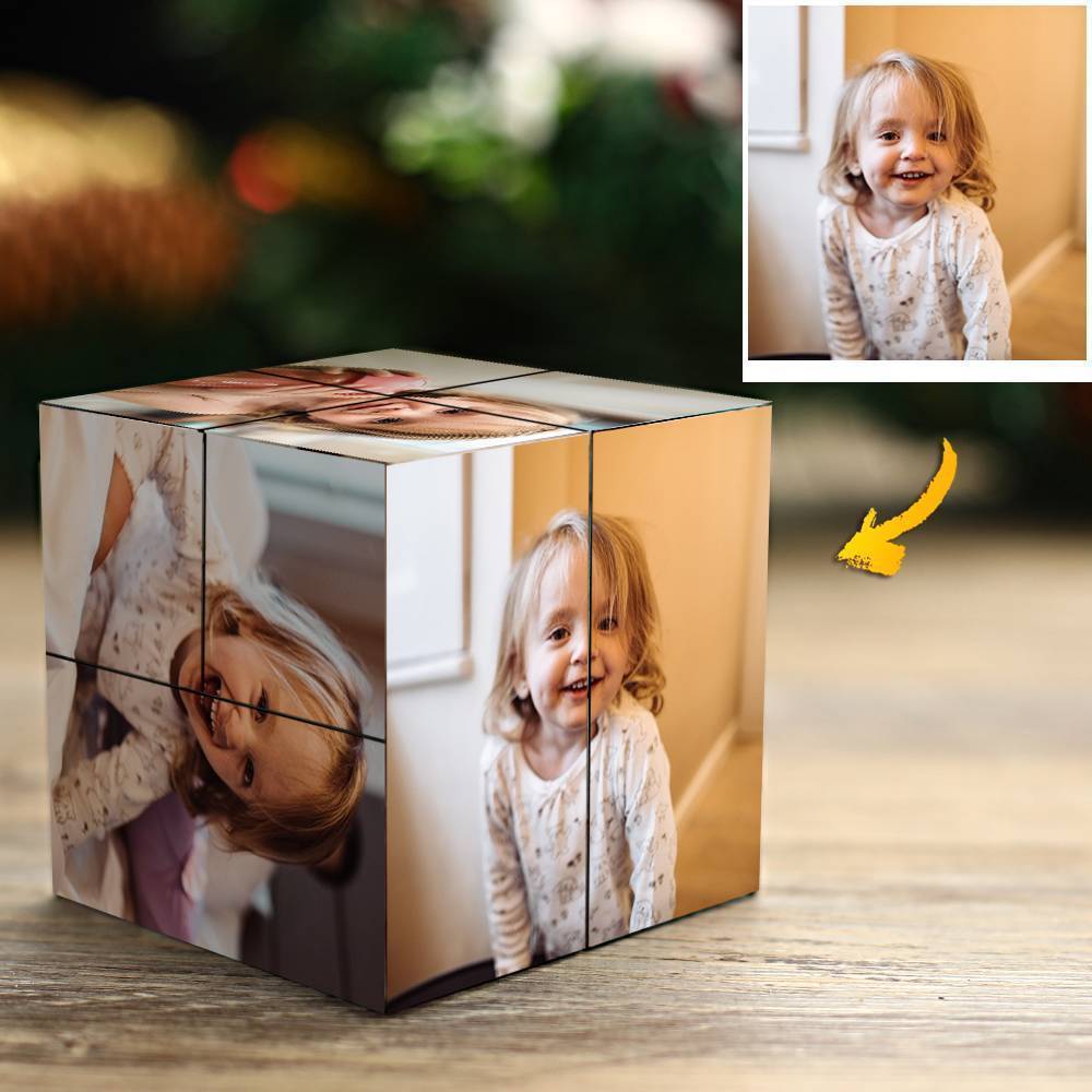 Geburtstagsgeschenke Benutzerdefinierte Rubic-Würfel Babys Geschenk 9 Fotos Würfel