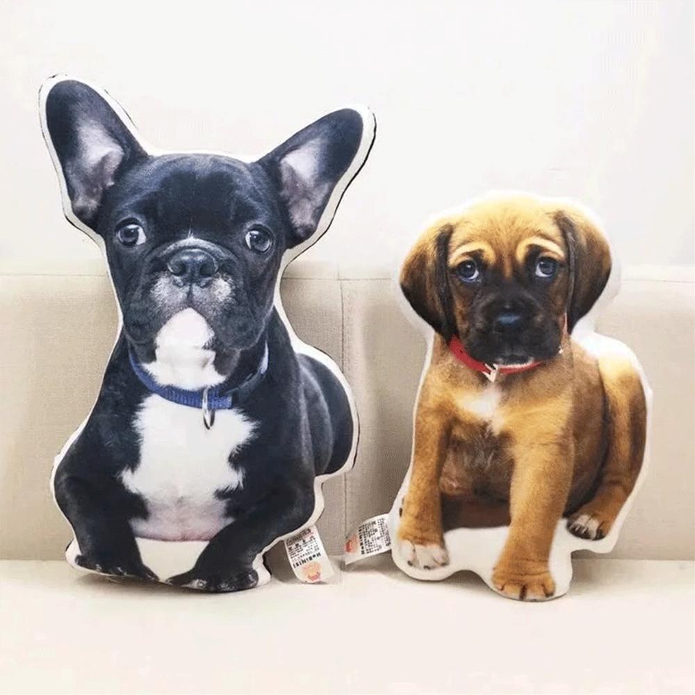 Personalisiertes Hundegesichtskissen Benutzerdefiniertes Hundekissen Personalisierte Hundeliebhabergeschenke