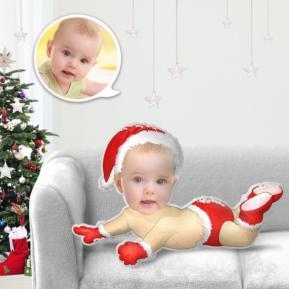 Mini Me Kissen Weihnachtsgeschenk Kissen Weihnachten mit Gesicht Weihnachten Baby