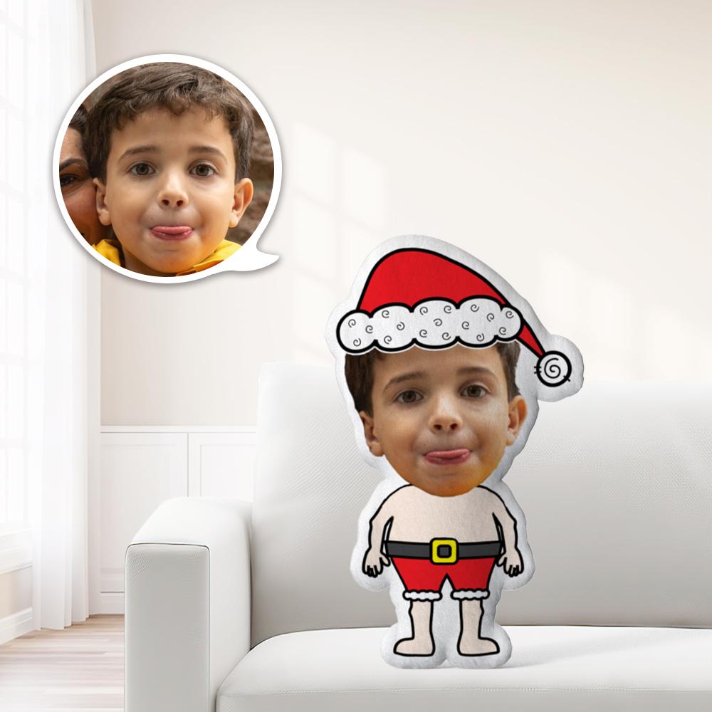 Minime Fotokissen Weihnachtsgeschenk Kissen Puppe mit Gesicht Kinder
