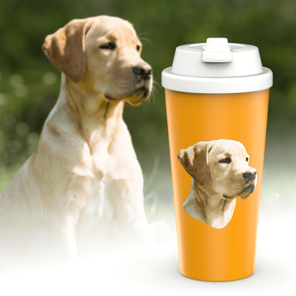 Personalisierte Tasse mit Fotodruck von Haustieren Personalisierte Kaffeetasse Autotasse