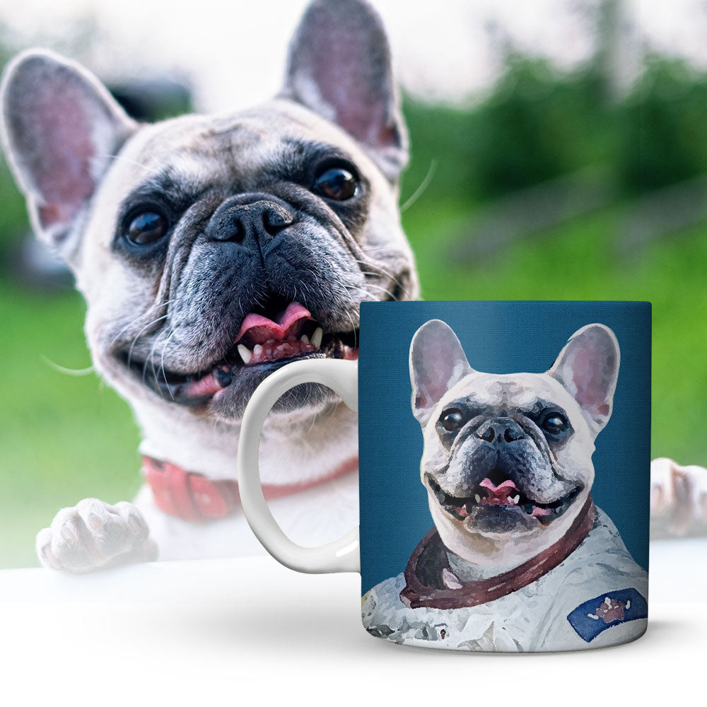 Personalisierte Tasse Fototasse mit Haustierfoto Online Design