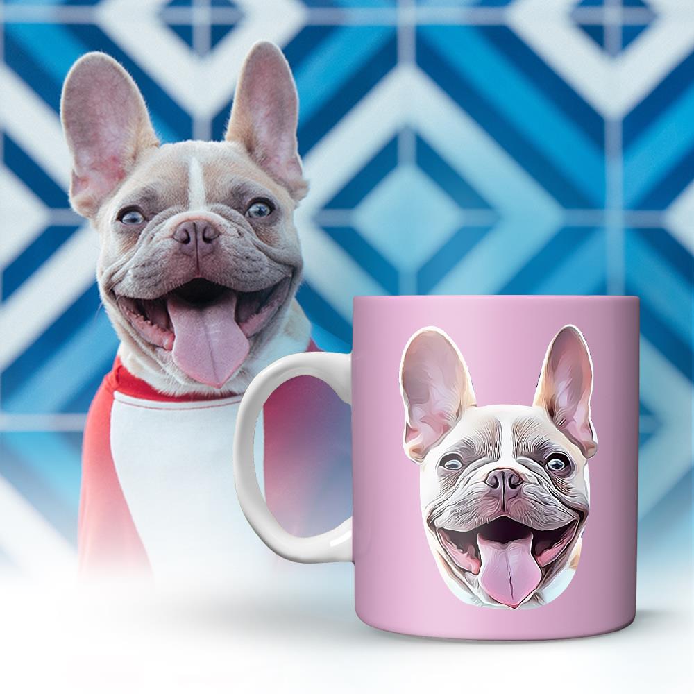 Personalisierte Tasse mit Ihrem Haustier Foto gedruckt personalisiertes Geschenk