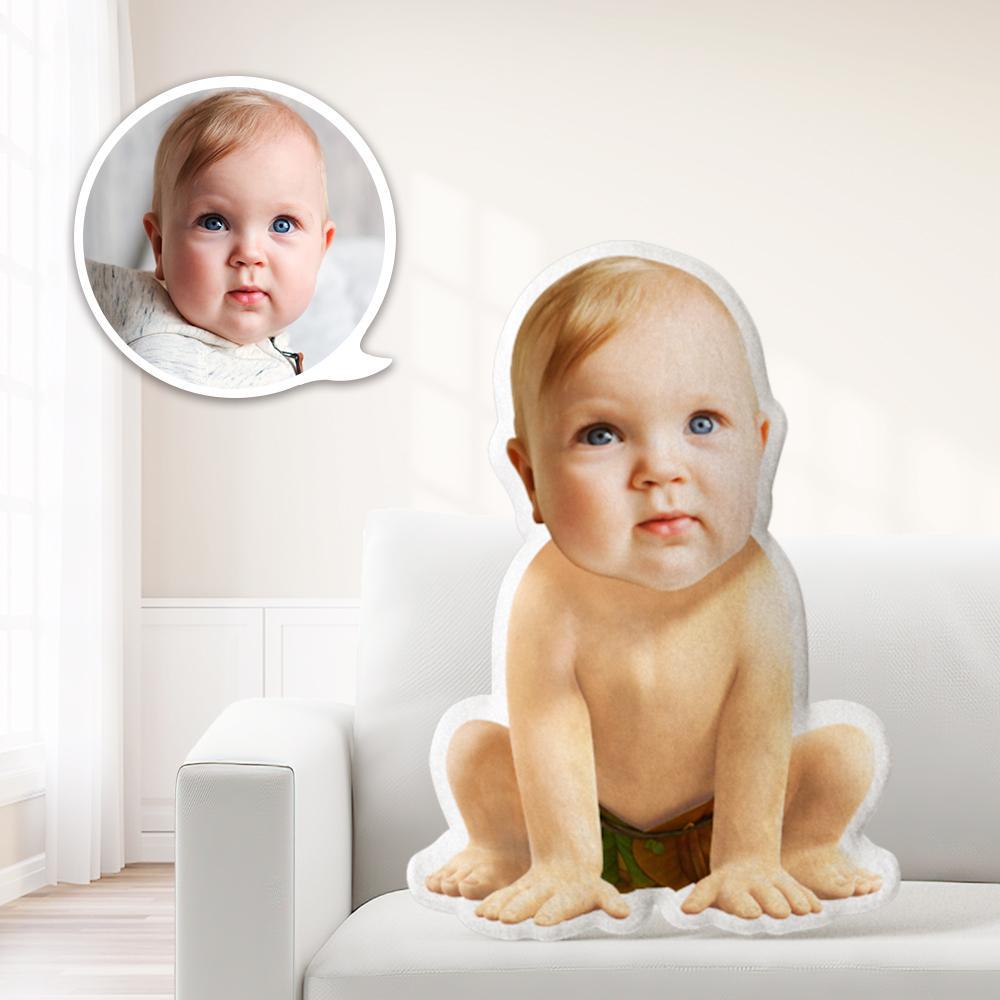 Individuelles Fotokissen Minime Kissen Personalisiertes Gesichtskissen Geschenk Puppenspot