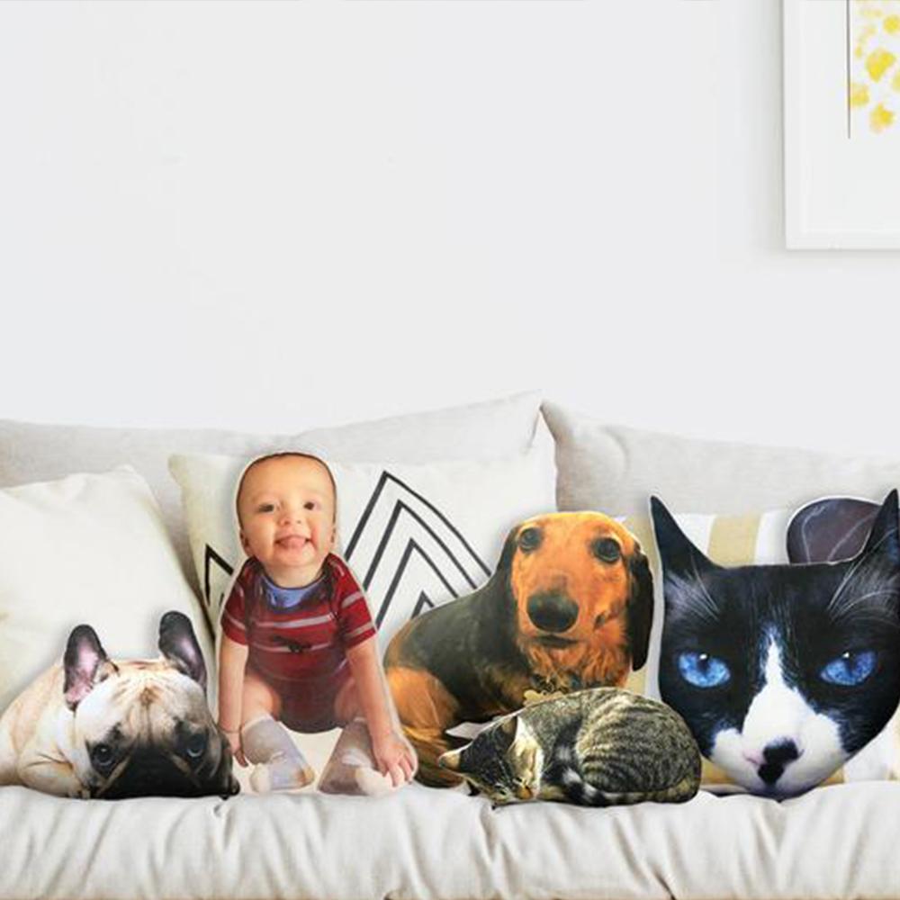 Haustier-Gesichtskissen Custom Made Hundekissen Personalisierte Haustierbesitzer Geschenke