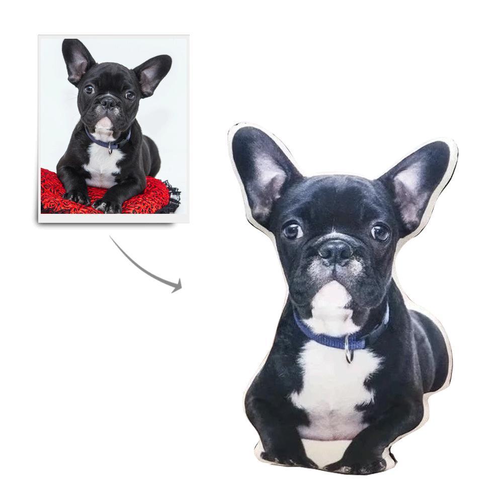 Hundeförmiges Kissen Benutzerdefinierte Hundeliebhaber-Geschenke Haustier-Gesichtskissen