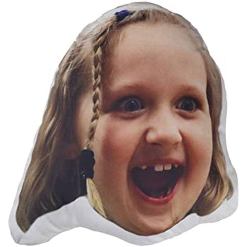 Benutzerdefiniertes Gesichtskissen Fotokissen Kopfform Kissen 3D Porträtkissen