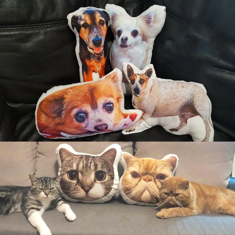 Individuelles Haustierkissen Einzigartige Hundeliebhaber-Geschenke Hundebild-Kissen